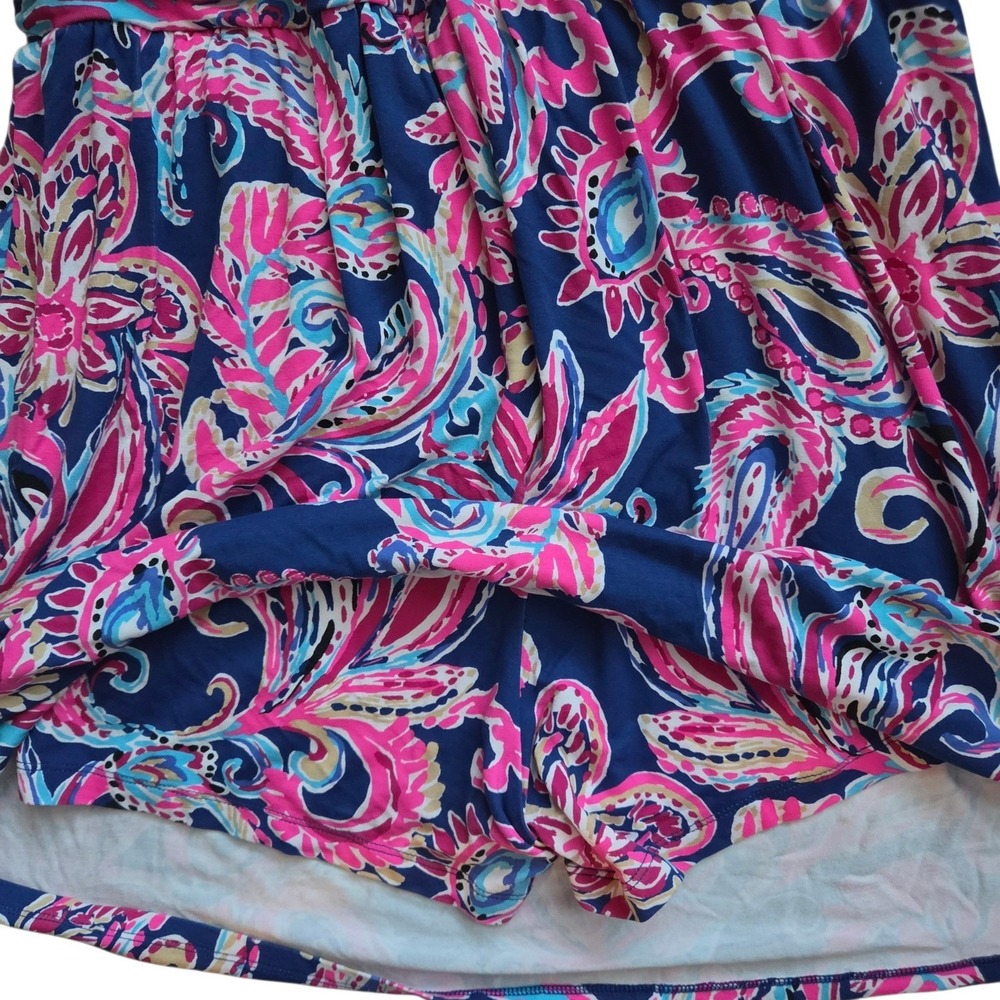 Lilly Pulitzer Romper XL Parigi Boat Neck Romper Resort Wear - Picture 6 of 8